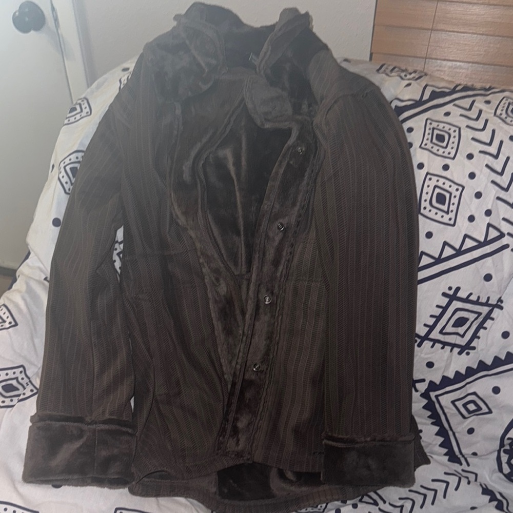 Brown Velvet Jacket